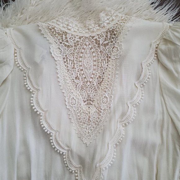 vintage Edwardian style lace blouse - Picture 7 of 10